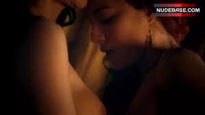 Jaime Murray Lesbian Scene – Spartacus: Gods Of The Arena (0:52) |  NudeBase.com