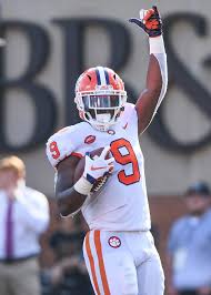 2019 acc offensive player of the year. Clemson Football Rb Travis Etienne Has Tigers Running On Record Pace
