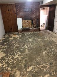Concrete floor over basement the fastest way to clean the concrete floor of yours with a vacuum which has been fitted with a head which is perfect for floorboards. Diy Painted Concrete Floor Hometalk