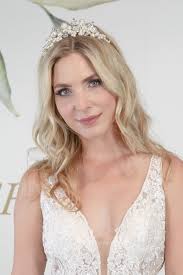 Richard Designs TR2650A Vintage Pearl Tiara