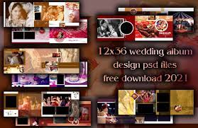 These blank templates are suitable for use as bookmarks and they are available in a wide range of colours and patterns and you can download those which cater to your requirements and tastes. 12 36 Wedding Album Design Psd Files Free Download 2021