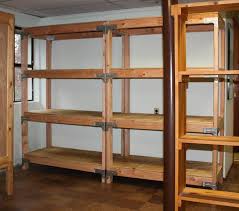 Should i notch the 4x4 vertical posts, then fit the 2x6's in the notches? Diy 2x4 Shelving Unit Sweet Pea