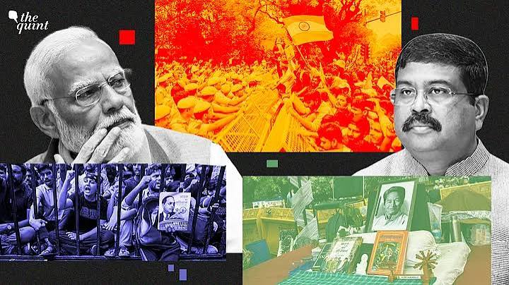 CJP Protest: Behind Modi Govt's Two-Point Plan to Contain Students