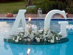 Floating pool flower arrangement for special occasions vintagegiftsanddolls 5 out of 5. 15 Best Swimming Pool Wedding Ideas Pool Wedding Pool Decor Pool Wedding Decorations