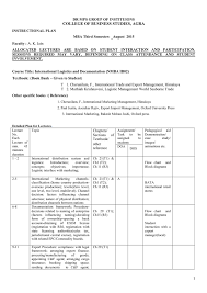 International Logistics And Documentation