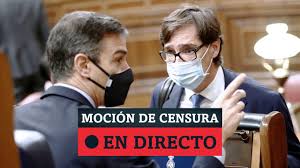 La moción de censura es un instrumento recogido en el reglamento del congreso de los diputados que sirve para exigir la responsabilidad política del 1. Mocion De Censura De Vox Contra El Gobierno Pedro Sanchez En Directo