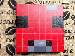 (luckily, all you will need is construction paper, so you won't have to work too hard.) to get started, head on over to fireflies and mudpies, where you'll find the symmetrical grid template. How To Paint Minecraft Faces Creeper Pig Stampy Cat Enderman 6 Steps With Pictures Instructables