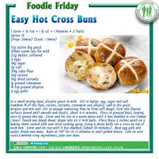 Easy Hot Cross Buns Cooking Recipes Healthy Healthy Eating Recipes Hot Cross Buns Easy