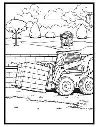 Backhoe loader coloring page | free backhoe loader online coloring. Download Tractor Coloring Pages Bingham Equipment Company Arizona