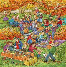 What S Wrong Pumpkin Carving Party Wimmelbild Created For Highlights Magazine Copyright C Hidden Pictures Highlights Hidden Pictures Find The Hidden Objects
