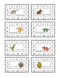 dinosaur behavior chart and punch cards