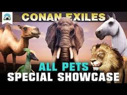 In conan exiles, players need to do a lot of things like collect resources, build a base, craft weapons, armor and more. A Complete Guide To All Animal Locations In Conan Exiles Including Horses We Show You Where You Can Pick Up Baby Anima Conan Exiles Animals Wild Baby Animals