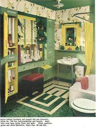 However, in the 1940s, homeowners decorated the bathroom to reflect their favorite style.some bathrooms had only a sink and toilet, especially. The Beautiful World Of 1940s Linoleum Flooring The Vintage Inn