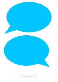 Speech Bubbles Lovely Bright Colours 2 On 1 A4 Page Portrait Printable Teaching Resources Print Play Learn Free Teaching Resources Printable Teaching Resources Classroom Inspiration