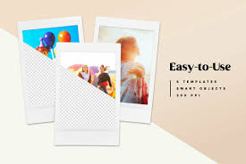 The polaroid mockup are a perfect tool for digital imaging and make picture frames online. Polaroid Snapshot Picture Mock Up Graphics762 E5814 Youworkforthem Stationery Mockup Picture Templates Creative Stationery