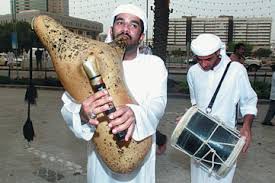 With the brilliant blue and rich red hues of the flowers juxtaposing the cerulean lake. Forget Scotland Bagpipes Are Originally From The Gulf Arts Culture Gulf News