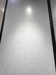 Gạch Vân Đá Mài Trắng Ngà Cao Cấp Nhiều Kích Thước White Terrazzo 3 – WORLD  MATERIALS