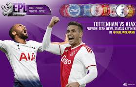 Track every club's performances in the uefa champions league and european cup, including statistics, video and details of top players. Tottenham Vs Ajax Champions League Semi Final Preview Epl Index Unofficial English Premier League Opinion Stats Podcasts