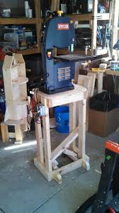 Mobile Band Saw Stand Wheels And Such Bandsaw Diy Table Saw Saw Stand