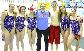 Swimmers celebrate senior night