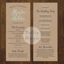 Wedding Programs Wedding Ceremony Programs Wedding Program Ideas Sample Wedding Programs We Diy Wedding Programs Wedding Programs Wedding Program Examples
