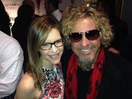 Sammy hanging out with Lisa Loeb (Lisa Loeb Official) last night at Kerry  Simon's Keep Memory Alive event!