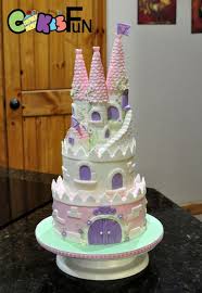 Castle Cake By Cakes For Fun Cake Chart Birthday Cake