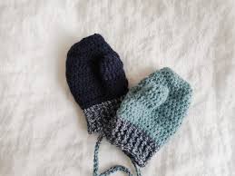 シンプルでかんたん！ こども用ミトン&マフラーを作ってみた | my hobby is . handmade
