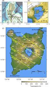 Bulkang taal) is a large caldera filled by taal lake in the philippines. Figure 1 A Large Hydrothermal Reservoir Beneath Taal Volcano Philippines Revealed By Magnetotelluric Resistivity Survey 2d Resistivity Modeling Springerlink