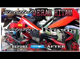 Maybe you would like to learn more about one of these? Kdssticker Stiker Tutorialpasangskotlet Skotlet Motor Revo Merah Hitam Memang Mantul Youtube