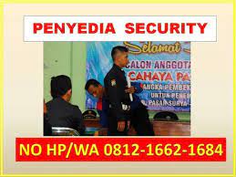 Memiliki sertifikat satpam bagi formasi keamanan. Outsourcing Security Bank Surabaya Hp Wa 0812