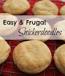 Easy Snickerdoodle Cookies Without Butter Recipe Recipe Cheap Cookies Snickerdoodle Cookie Recipes Snicker Doodle Cookies