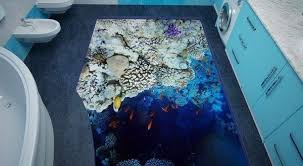 23 3d Badezimmerboden Design Ideen Die Ihr Leben Verandern Werden Bodengestaltung Bodenbelag Fur Badezimmer Badezimmerboden