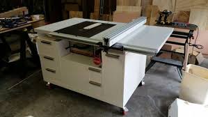 Table Saw Station Built For A Craftsman 113 10 Inch Saw Table Saw Station Craftsman Table Saw Table Saw