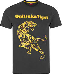 Black And Yellow Cartoon Shirt Asics Tiger Tiger 2 T Shirt Black Yellow Tiger T Shirt T Shirt Tiger Shirt