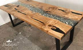 Live edge diy coffee table materials: How To Build A Live Edge Table River Style Raddadbuilds