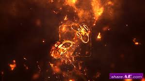 Fire Logo Free After Effects Templates After Effects Intro Template Shareae