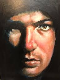 Bud, acrylic gouache