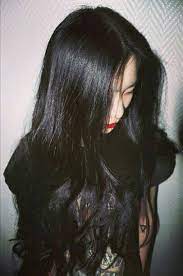 Instagram Pjm Long Hair Styles Jet Black Hair Dyed Hair