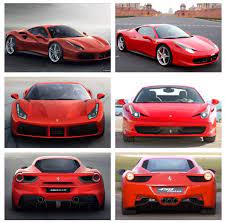 Select a car to compare. 458 Vs 488