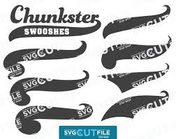 Swoosh Svg Or Swish Png Text Tail Word Endings Swash Etsy Png Text Svg Text