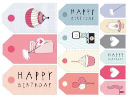 Template Free Happy Birthday Free Printable Card Inserts A Sheet Of Large Medium And Small Gift Tags Gift Tags Printable Birthday Gift Tags Printable Free Printable Gift Tags