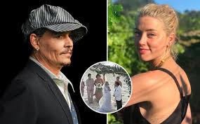 Above, amber heard's arrival.credit depp is suing heard for defamation in the united states over that article, which he says led to him being dropped from the pirates of the caribbean movie franchise. Johnny Depp Amber Heard S Wedding Ceremony Had Drugs Involved