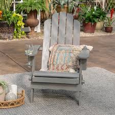 Walker Edison Furniture Company Grey Wash Outdoor Patio Wood Adirondack Chair In 2020 Wood Adirondack Chairs Adirondack Chair Walker Edison Furniture Company