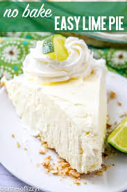 Creamy Lime Pie Recipe Easy Pie Recipe With Pretzel Pie Crust Creamy Desserts Easy Pie Recipes Key Lime Desserts