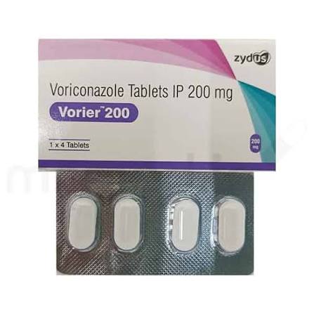Buy Vorier 200mg Tablet Online: Uses, Price, Dosage, Instructions, Side Effects | MrMed
