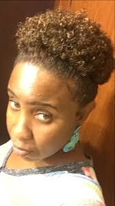 Found an afro puff that match this color perfectly, easy bad hair day style.