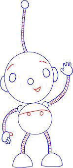 1 2 3 4 5. How To Draw Rolie Polie Olie Coloring Page Trace Drawing