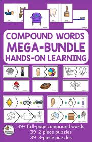 Compound Words Activities Mega Bundle Compound Words Compound Words Activities Compound Words Worksheets