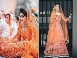 Whether you choose it as a leading and accent color for your wedding and combine it with neutral tones, or. 11 Orange Lehengas For The Autumn Ready Brides Fashion Bride Weddingsutra